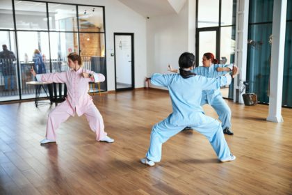Training mind and body at martial art classes